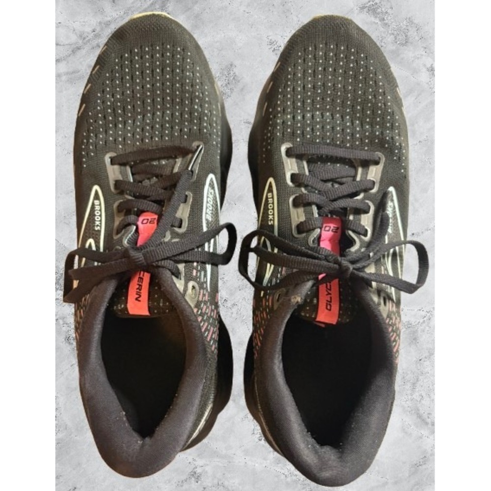 Brooks Glycerin 20 Women's Running Shoes Black Pink Size 10.5 Medium B - Picture 5 of 9